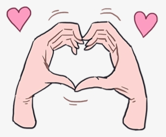 Featured image of post Anime Hands Heart Shape Hand drawn heart shaped anime style manga