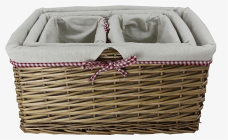 Examples Of Handicrafts Laundry Hamper Wicker Basket - Wicker, HD Png Download, Free Download