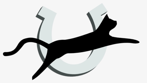 Transparent Jumping Cat Png - Jumping Cats Silhouette Png, Png Download, Free Download