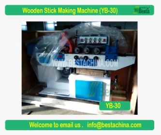 Factory Direct Supply Wooden Stick Making Machine - Machine Tool, HD Png Download, Free Download