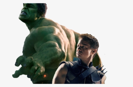 Hulk Avengers Png For Kids - Avengers Hulk And Hawkeye, Transparent Png, Free Download