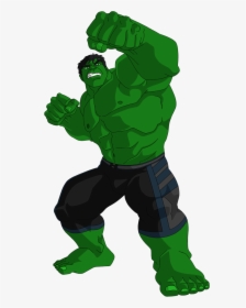 Avengers Clipart Incredible Hulk - Cartoon Pictures Of Hulk, HD Png Download, Free Download