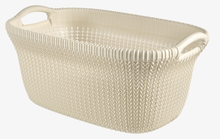 Curver Laundry Basket Grey Knit, HD Png Download, Free Download