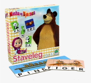 Masha And The Bear Spelling Game - Cartoon, HD Png Download, Free Download