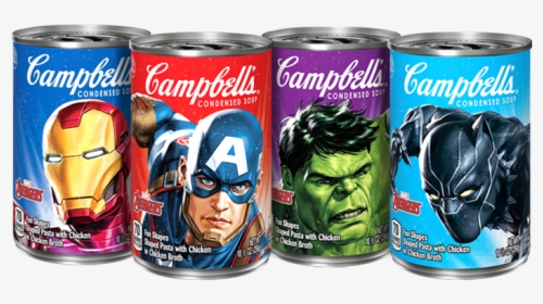 Avengers Canlockup - Tomato From Campbell's Soup, HD Png Download, Free Download
