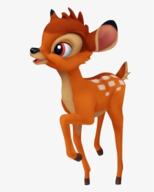 Disney Kingdom Hearts Bambi, HD Png Download, Free Download
