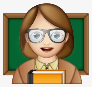 Teacher Emoji, HD Png Download, Free Download