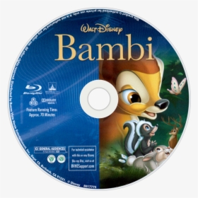 Bambi Blu Ray Disc, HD Png Download, Free Download