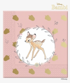 Paper Napkins Bambi 20 Pack Premium - Bambi Paper Plates, HD Png Download, Free Download