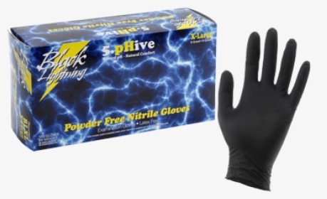 Transparent Black Lightning Png - Black Lightning Gloves, Png Download, Free Download