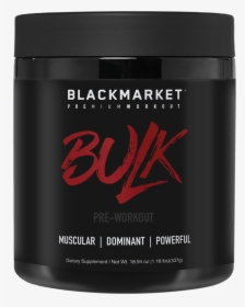 Black Market Bulk Pre Workout, HD Png Download, Free Download
