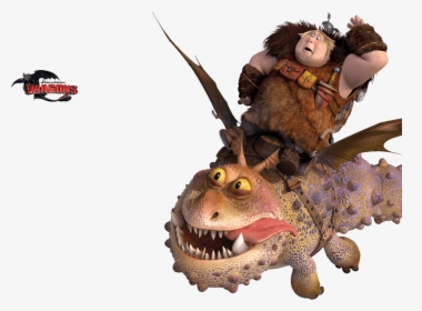 Fishlegs And Meatlug - Train Your Dragon Dragons Meatlug, HD Png Download, Free Download