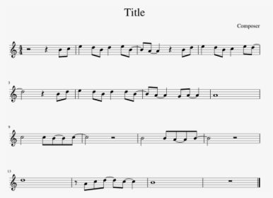 Wii Theme Song Alto Sax, HD Png Download, Free Download