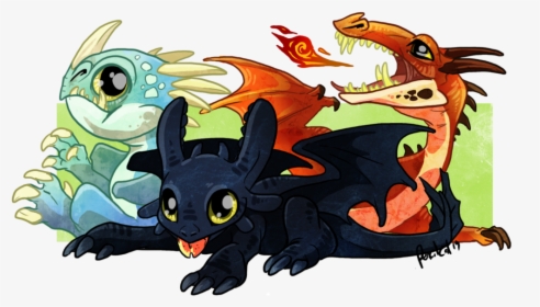 Transparent Cute Dragon Png - Cute How To Train Your Dragon Drawings, Png Download, Free Download