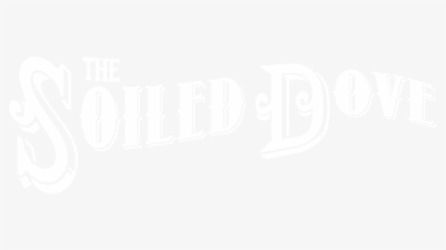 The Soiled Dove Logo White - Graphic Design, HD Png Download, Free Download