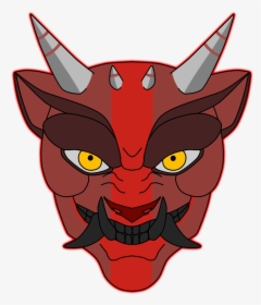 Oni Mask Demon - Oni Mask Transparent Background, HD Png Download, Free Download