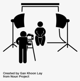 Students Who Didn"t Have Their Picture Taken Before - Photography Studio Icon Png, Transparent Png, Free Download