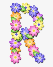 Flower Letter P Clipart, HD Png Download, Free Download