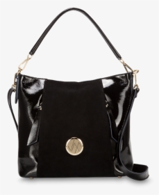 Cinta Black Genuine Leather Womens Handbag Vm - Shoulder Bag, HD Png Download, Free Download