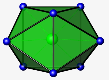Square Face Bicapped Trigonal Prism - Tricapped Trigonal Prismatic Molecular Geometry, HD Png Download, Free Download