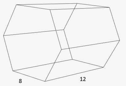 13 - Diagram Of Hexagonal Prism, HD Png Download, Free Download