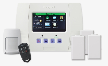 Wireless Security System Png Transparent Image - Honeywell Lynx L5200, Png Download, Free Download
