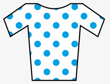Jersey Blue Dot - Tour De France Jersey Colours, HD Png Download, Free Download