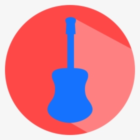 Guitar, Música, Guitar Icon - Guitar Icon Vector Png, Transparent Png, Free Download