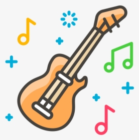 Guitar Emoji Icon - Icon, HD Png Download, Free Download