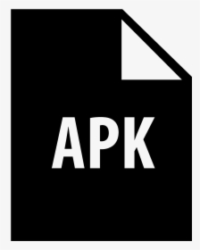 Black Apk Icon Png Image - Apk Icon Png, Transparent Png, Free Download