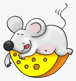Animation, Draw, Mouse, Cheese, Sleep - Cartoon, HD Png Download, Free Download