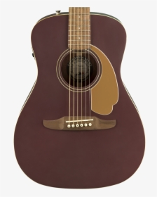 Fender Malibu Player Burgundy Satin, HD Png Download, Free Download