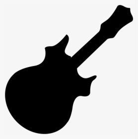 Svg Silhouette Bass - Icono Guitarra Png, Transparent Png, Free Download