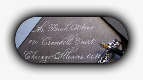 Wedding Envelope Calligraphy - Calligraphy, HD Png Download, Free Download