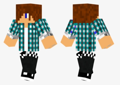 Transparent Teenager Png - Minecraft Skin Striped Shirt, Png Download, Free Download