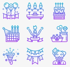 Birthday Party Icon Png, Transparent Png, Free Download