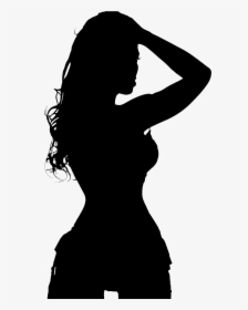 Top Images For Silueta De Mujer On Picsunday - Silueta Negra De Mujer Sexy, HD Png Download, Free Download