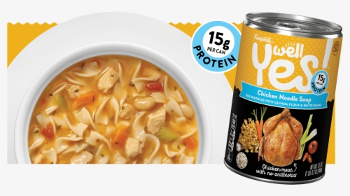 Campbells Well Yes Soup, Chicken Noodle - Yellow Onion, HD Png Download, Free Download