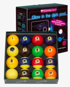 Glow In The Dark Pool Table Balls, HD Png Download, Free Download