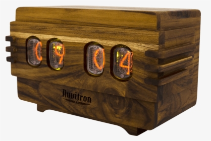The Vintage Nixie Tube Clock - Wood, HD Png Download, Free Download