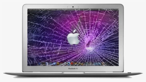 Broken Laptop We Are Approved To Carry Out Repairs - Macbook Broken Screen, HD Png Download, Free Download