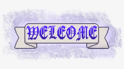 Welcome Banner Png, Transparent Png, Free Download