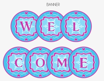 Printable Welcome Frozen Happy Birthday, HD Png Download, Free Download