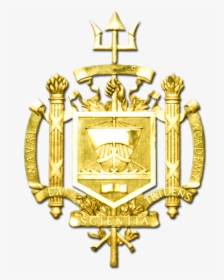 Me5200 Insignia / Crest Of Us Naval Academy At Annapolis, - United States Naval Academy, HD Png Download, Free Download
