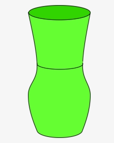 Neon Green Vase Clip Arts - Green Vase Clipart, HD Png Download, Free Download
