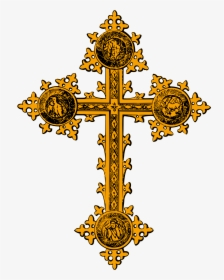 Freestanding Cross Clip Arts - Ethiopian Orthodox Cross Png, Transparent Png, Free Download