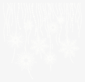 Snowflake 6 Round Ornament , Png Download - Snow Background, Transparent Png, Free Download