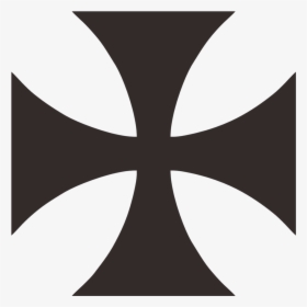 Maltese Cross Cruz De Malta Logo Vector - Red Baron Plane Logo, HD Png Download, Free Download