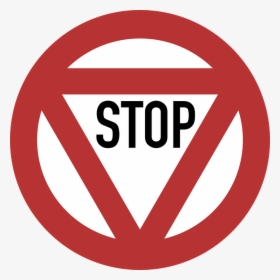 Stop Restriction Prohibition Road - Vecchio Segnale Di Stop, HD Png Download, Free Download
