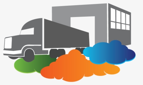 Factories Clipart Warehouse Truck - Sales And Distribution Icon, HD Png Download, Free Download